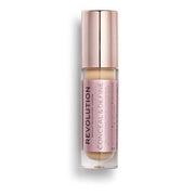 Makeup Revolution Conceal and Define Concealer Full Coverage Matte Finish C10.2 for Medium/Tan Skin Tones Vegan Cruelty - Free 0.7 Fl Oz - Maison des fragrances