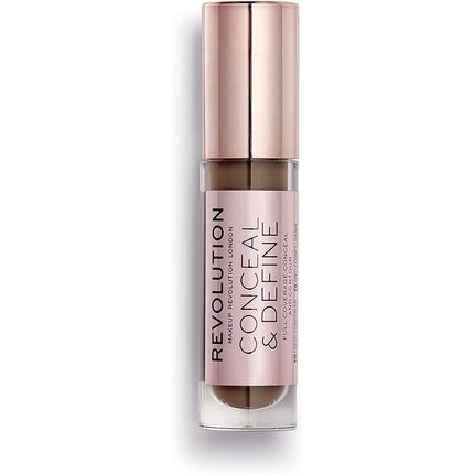 Makeup Revolution Conceal & Define Concealer C18 Brown - Maison des fragrances