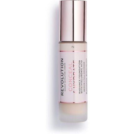 Makeup Revolution Conceal & Hydrate F2 Foundation 23ml - Maison des fragrances