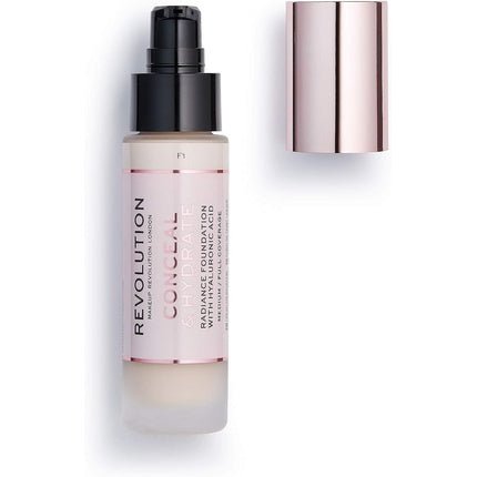 Makeup Revolution Conceal & Hydrate Foundation F1 23ml - Maison des fragrances