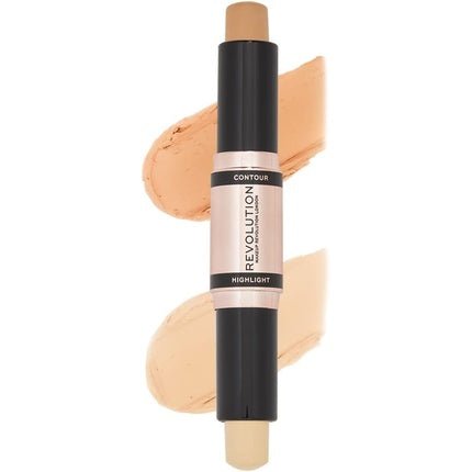 Makeup Revolution Contour Stick Duo Cream Contour & Highlight 2.4g - Light - Maison des fragrances