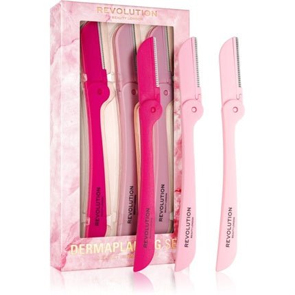 Makeup Revolution Dermaplaning Set - 3 pcs - Maison des fragrances