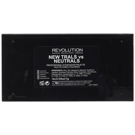 Makeup Revolution Eyeshadow Palette New - Trals vs Neutrals - Maison des fragrances
