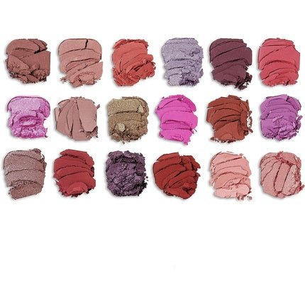 Makeup Revolution Forever Flawless Eyeshadow Palette Unconditional Love 18 Shades 19.8g - Maison des fragrances