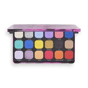 Makeup Revolution Forever Flawless Good Vibes Hype Eyeshadow Palette 18 Shades 19.8g - Maison des fragrances
