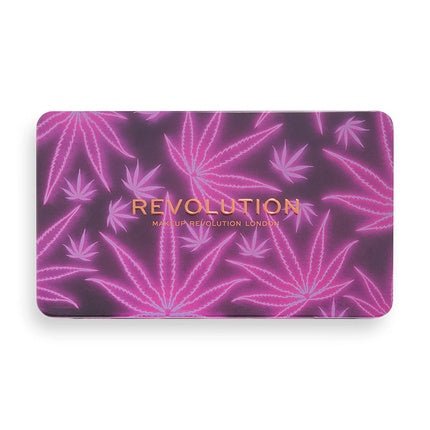 Makeup Revolution Forever Flawless Good Vibes Hype Eyeshadow Palette 18 Shades 19.8g - Maison des fragrances