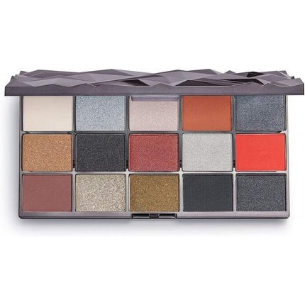 Makeup Revolution Glass Eyeshadow Palette Black Ice 16.5g - Maison des fragrances