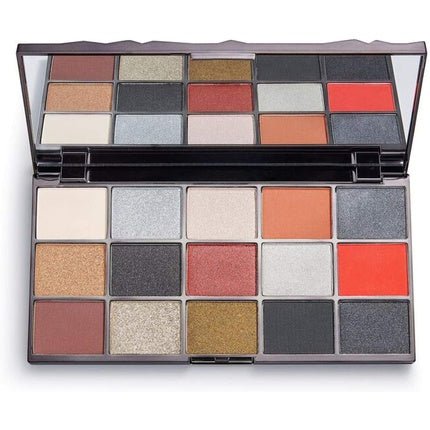 Makeup Revolution Glass Eyeshadow Palette Black Ice 16.5g - Maison des fragrances