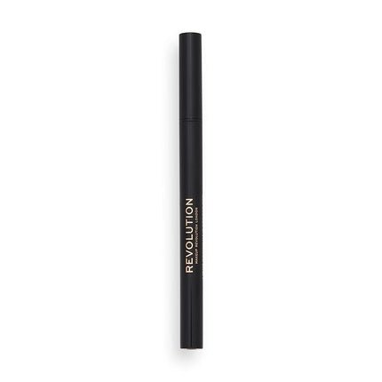 Makeup Revolution Hair Stroke Eyebrow Pen Dark Brown 0.5ml - Maison des fragrances