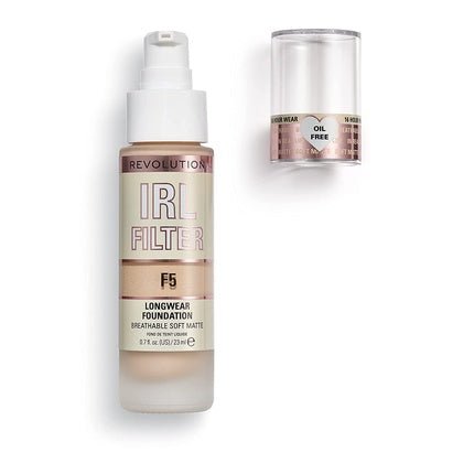 Makeup Revolution IRL Filter Longwear Foundation F5 23ml - Maison des fragrances
