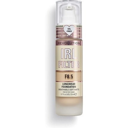 Makeup Revolution IRL Filter Longwear Foundation F8.5 23ml - Maison des fragrances