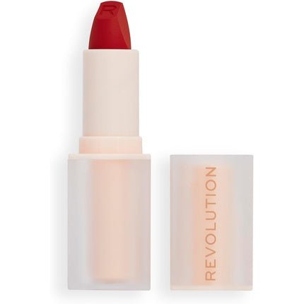 Makeup Revolution Lip Allure Soft Satin Lipstick CEO Brick Red - Maison des fragrances