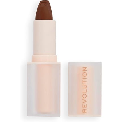 Makeup Revolution Lip Allure Soft Satin Lipstick Stiletto Brown - Maison des fragrances