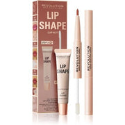 Makeup Revolution Lip Shape Kit - Chauffeur Nude, 1 pc - Maison des fragrances
