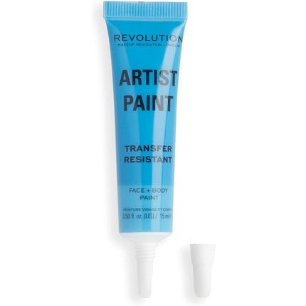 Makeup Revolution London Artist Collection Artist Face and Body Paint Blue Jelly Formula Ready To Use 15ml - Maison des fragrances