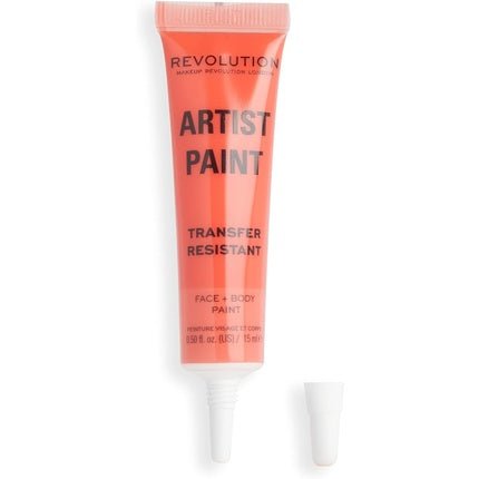 Makeup Revolution London Artist Collection Artist Face and Body Paint Orange Jelly Formula Ready To Use 15ml - Maison des fragrances