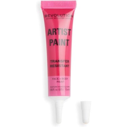Makeup Revolution London Artist Collection Artist Face and Body Paint Pink Jelly Formula Ready To Use 15ml - Maison des fragrances