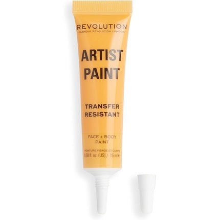 Makeup Revolution London Artist Collection Artist Face and Body Paint Yellow Jelly Formula Ready To Use 15ml - Maison des fragrances