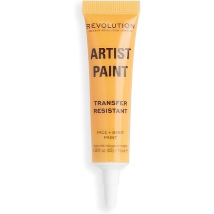 Makeup Revolution London Artist Collection Artist Face and Body Paint Yellow Jelly Formula Ready To Use 15ml - Maison des fragrances