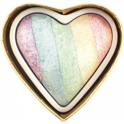 Makeup Revolution London Heart Makeup Highlighter - Unicorns Heart - Maison des fragrances