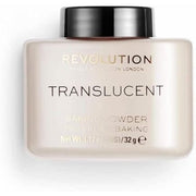 Makeup Revolution Loose Baking Powder Prolongs Makeup Wear Translucent for All Skin Tones 32g - Maison des fragrances