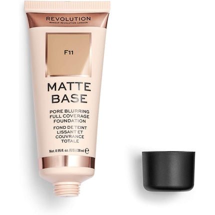 Makeup Revolution Matte Base Foundation F11 28ml - Maison des fragrances