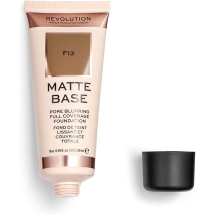 Makeup Revolution Matte Base Foundation F13 28ml - Maison des fragrances