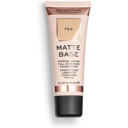 Makeup Revolution Matte Base Foundation F8.5 28ml - Maison des fragrances
