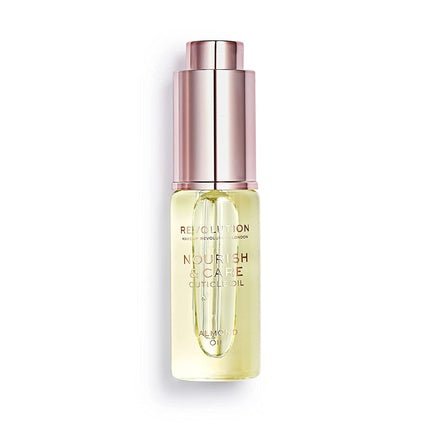 Makeup Revolution Nourish & Care Cuticle Oil for Nail Care with Almond Oil & Vitamin E 0.5fl.oz/15ml - Maison des fragrances