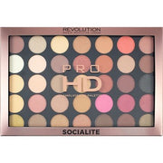 Makeup Revolution Pro HD Amplified 35 Palette Socialite Eyeshadow Palette - Maison des fragrances