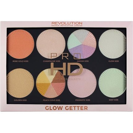 Makeup Revolution Pro HD Highlighter Palette Glow Getter - Maison des fragrances