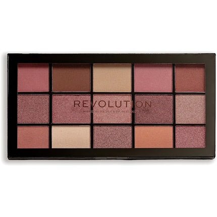 Makeup Revolution Reloaded Eyeshadow Palette Highly Pigmented Provocative 15 Shades Matte and Shimmer Finishes 16.5g - Maison des fragrances