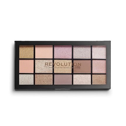 Makeup Revolution Reloaded Fundamental Eyeshadow Palette 15 Shades 16.5g - Maison des fragrances