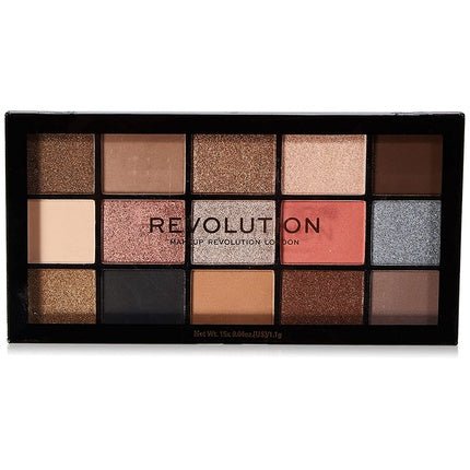 Makeup Revolution Reloaded Hypnotic Eyeshadow Palette 15 Shades 16.5g - Maison des fragrances