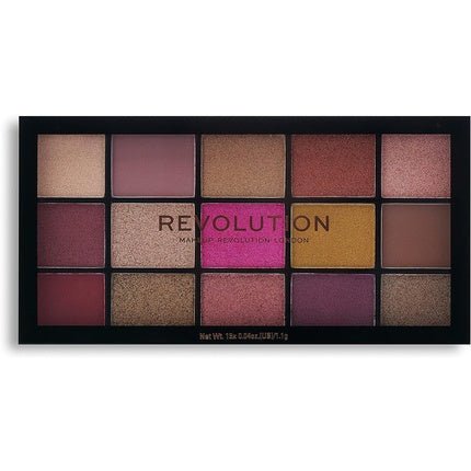 Makeup Revolution Reloaded Prestige Eyeshadow Palette 15 Shades 16.5g - Maison des fragrances