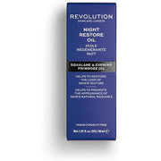 Makeup Revolution Skincare Night Restore Oil 30ml - Maison des fragrances