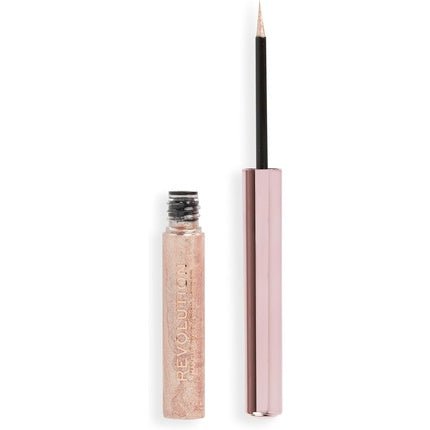 Makeup Revolution Super Flick Liquid Eyeliner Highly Pigmented Rose Gold 2.4ml - Maison des fragrances