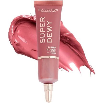 Makeup Revolution Superdewy Liquid Blusher You Got Me Blushing 15ml - Maison des fragrances
