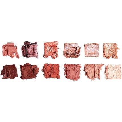 Makeup Revolution The True Icon Bronze Eyeshadow Palette Cream Matte - Maison des fragrances