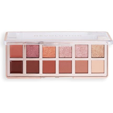 Makeup Revolution The True Icon Bronze Eyeshadow Palette Cream Matte - Maison des fragrances