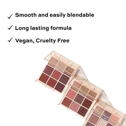 Makeup Revolution Ultimate Nudes Eyeshadow Palette Dark 8.1g - Maison des fragrances