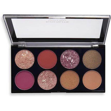Makeup Revolution Ultra Blush Palette Golden Soul 8 Shades 12.8g - Maison des fragrances