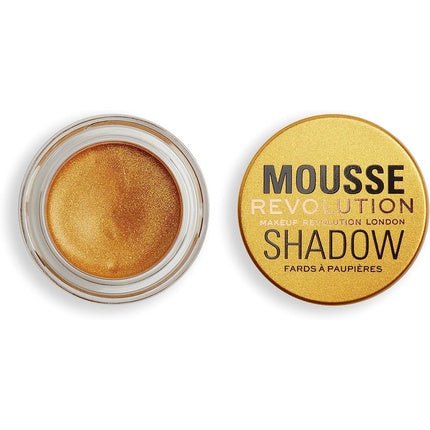 Makeup Revolution Whipped Mousse Shadow Creamy Colour for Cheeks and Eyes Gold 4g - Maison des fragrances