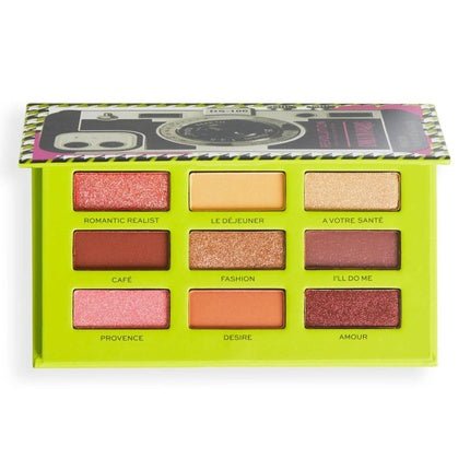Makeup Revolution X Emily In Paris Camera Queen Eyeshadow Palette New Authentic - Maison des fragrances