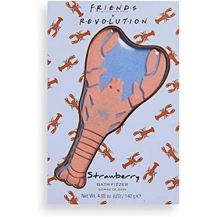 Makeup Revolution X Friends Strawberry Lobster Bath Fizzer 140g - Maison des fragrances