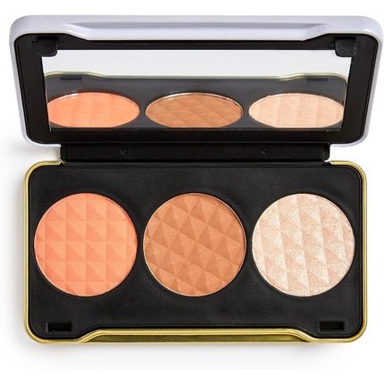 Makeup Revolution X Patricia Bright Face Palette Moonlight Glow Fair 6.6g - Maison des fragrances