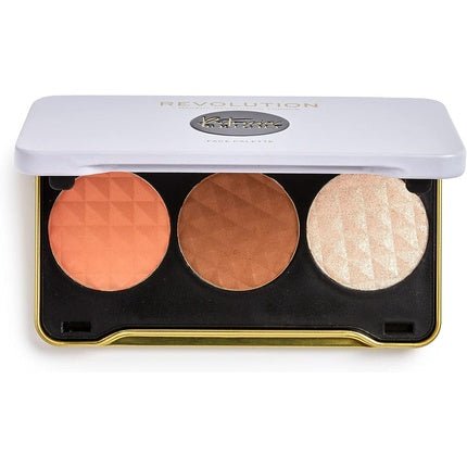 Makeup Revolution X Patricia Bright Face Palette Moonlight Glow Fair 6.6g - Maison des fragrances
