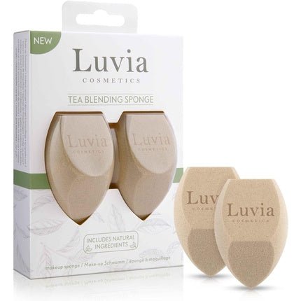 Makeup Sponge Set with Precious Tea Luvia Cosmetics Diamond Shape - Maison des fragrances