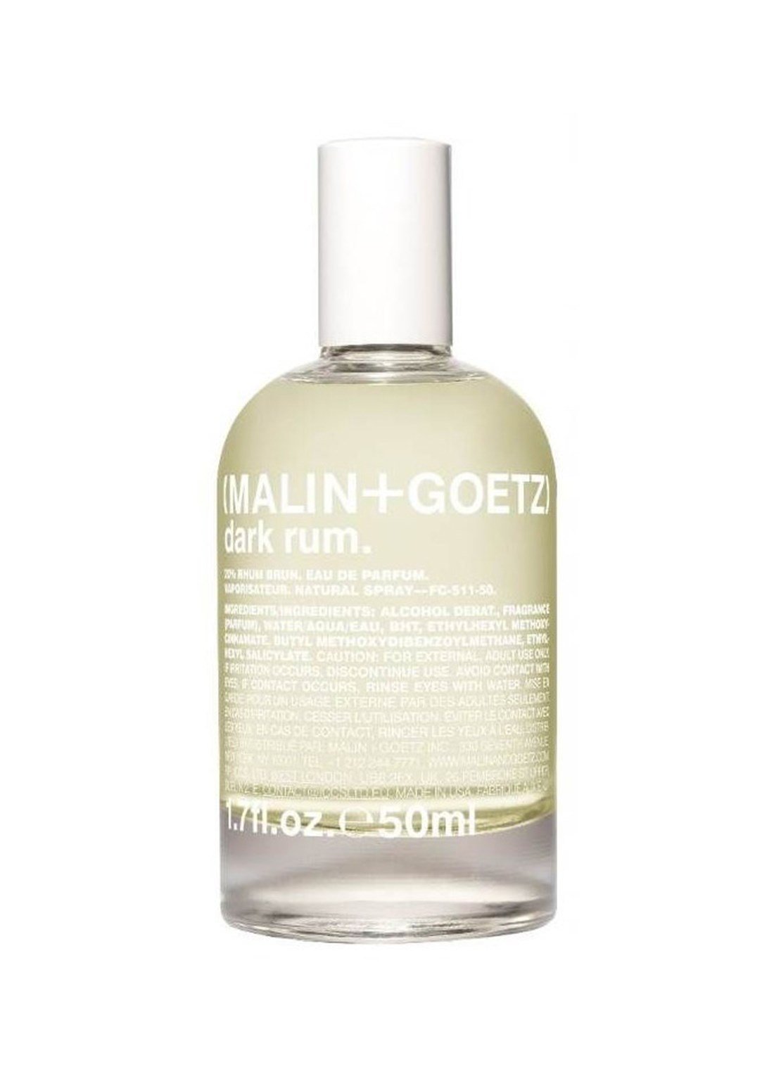 Malin + Goetz Malin + Goetz Dark Rum Eau de Parfum 50ml Unisexe - Maison des fragrances