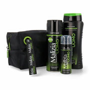 Malizia Uomo Vetyver Gift Set with 3 Items and Toiletry Bag - Maison des fragrances